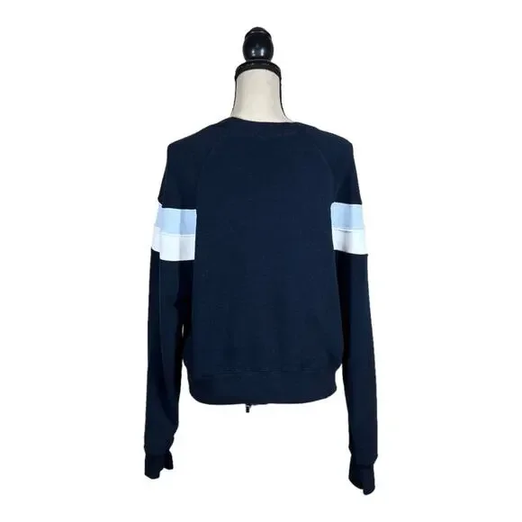 Brandy Melville Striped Shoulder Sweatshirt - Picture 3 of 4